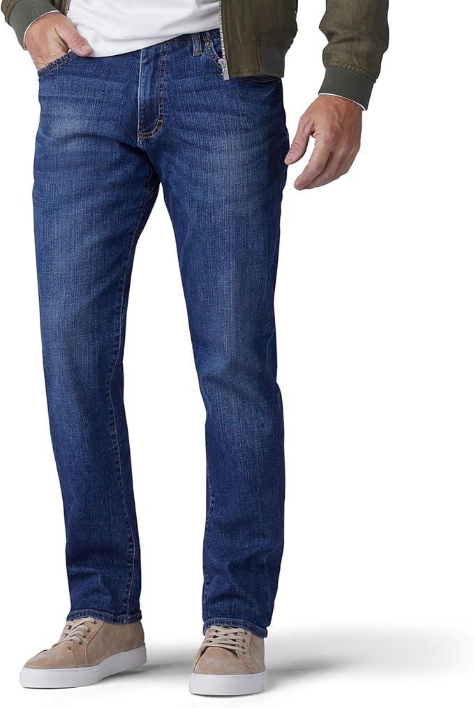 Lee Extreme Motion Straight Taper Jeans, 44x30