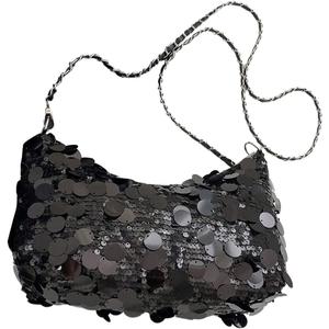 SweatyRocks Women's Sparkly Shoulder Bag Chain Strap Evening Party Clutch Purses