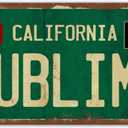 Vintage Metal Tin Sign Long Beach California Sublime Poster Grunge Hippie Room Decor Rock Band Posters Sublime Tapestry Funny Street Signs For Bedroom Wall Aesthetic 90s Bathroom Sign 12 X 6 Inch (15)