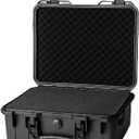 Hard case Waterproof Hard Case with DIY Customizable Foam Insert Portable Protective Case for Camera Drones Equipments Tools Test Instruments 16.9''x13.7''x7.1''