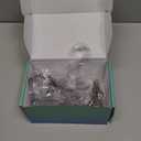 Suction Cup Hooks for Shower - 4 Pack Waterproof Shower Suction Hook Reusable and Removable Strong Attachment on Window, Glass Door, Kitchen