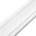 TaoBary Self Adhesive Flexible Foam Molding Trim Wallpaper Border 3D Sticky Decorative Wall Lines Peel and Stick Wall Baseboard Trim for Home, Office, Hotel DIY Decor(5 Roll, Elegant Style)