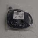 K KASONIC - 31FT Christmas Lights Outdoor Extension Cord with Mutil Outlets, ETL Listed Heavy Duty Electrical Cord with Protective Covers, Weatherproof Extension Cord for Outside, 16AWG/1625W, Black (31FT Combined Length)