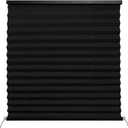 NOVINO RV Blinds Shades for Camper Windows,Camper Blinds for Travel Trailer | 20"W x 24"L RV Window Shade for Travel Trailer Motorhome,UV&Privacy Protection,Heat&Light Block,Easy Install and Clean, Black