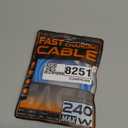 chubbycable Chubby 2.0 USB C 240W Fast Charging Cable Silicone Soft Durable USB C Cable Extra Thick Charger Cord Compatible with iPhone 17-15 Series iPad, Blue, Type-C to Type-C, 6.6FT