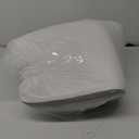 Bedluxe Knee Pillow for Back Sleeping, Leg Pillow Knee Wedge Pillow, Memory Foam Wedge Pillows for Legs Post Surgery, Triangle Pillow for Knee Support, Leg Elevation, Knees Hip Back Pain Relief, White (23.6*18.9*7.9 Inch)