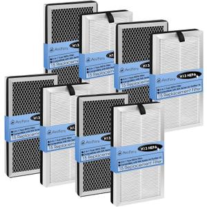 8-Pack 15 Replacement Filter Compatible with MA Series Air Purifier 15, 3-in-1 Stage with Pre-filter, High-Efficiency Core Layer & Activated Carbon