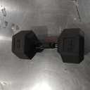 CAP Barbell Coated Hex Dumbbell Weight - Single | 30  lbs | Multiple Options