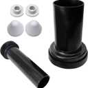 Wall Hung Toilet Hidden Tank Drain Pipe Set, Durable Plastic Compatible with TOTO THU334#01 - Includes Drain and Flush Pipes, Nuts, Easy Installation Fit TOTO Toilet Replacement Parts