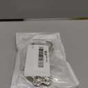 VIQIV for Bling Apple Watch Bands Series 9 8 7 6 5 4 3 SE 45mm 44mm 40mm 38mm 41mm 42mm for Women Dressy, Upgraded Starlight Stretchy Cute Bracelet with Bling Cover for iWatch Band, Diamond Rhinestone Metal Wristbands Straps (Silver)