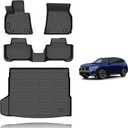 KELCSEECS Floor Mats & Cargo Liner Custom for 2025 2026 BMW X3 Car Mats Automotive Cargo Mat Floor Liners Trunk Mat X3 All Weather Floor Mats Trunk Liner Black