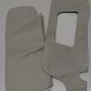 Aramox Sun Visor Cover Protector, PU Leather Sunvisor Skin, Left and Right Pair for 1994 to 2004