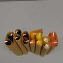 14 Pack Hand-Rolled Beeswax Taper Candles,8 Inch 100% Pure Beeswax Candles Sticks,4-5 Hours Long Burning Dripless Colored Bees Wax Candle for Home Decor,Prayer,Christmas,Party (Colorful)