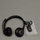 Wireless Headset with Mic for Work, Bluetooth V5.2 Headphones with AI Noise Cancelling Microphone, USB Dongle, Clear Calls & Mic Mute, for Laptop, PC, iPhone & Android Phones