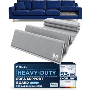 Meliusly Couch Cushion Support Board for Sagging Sofa Cushions (24x79)