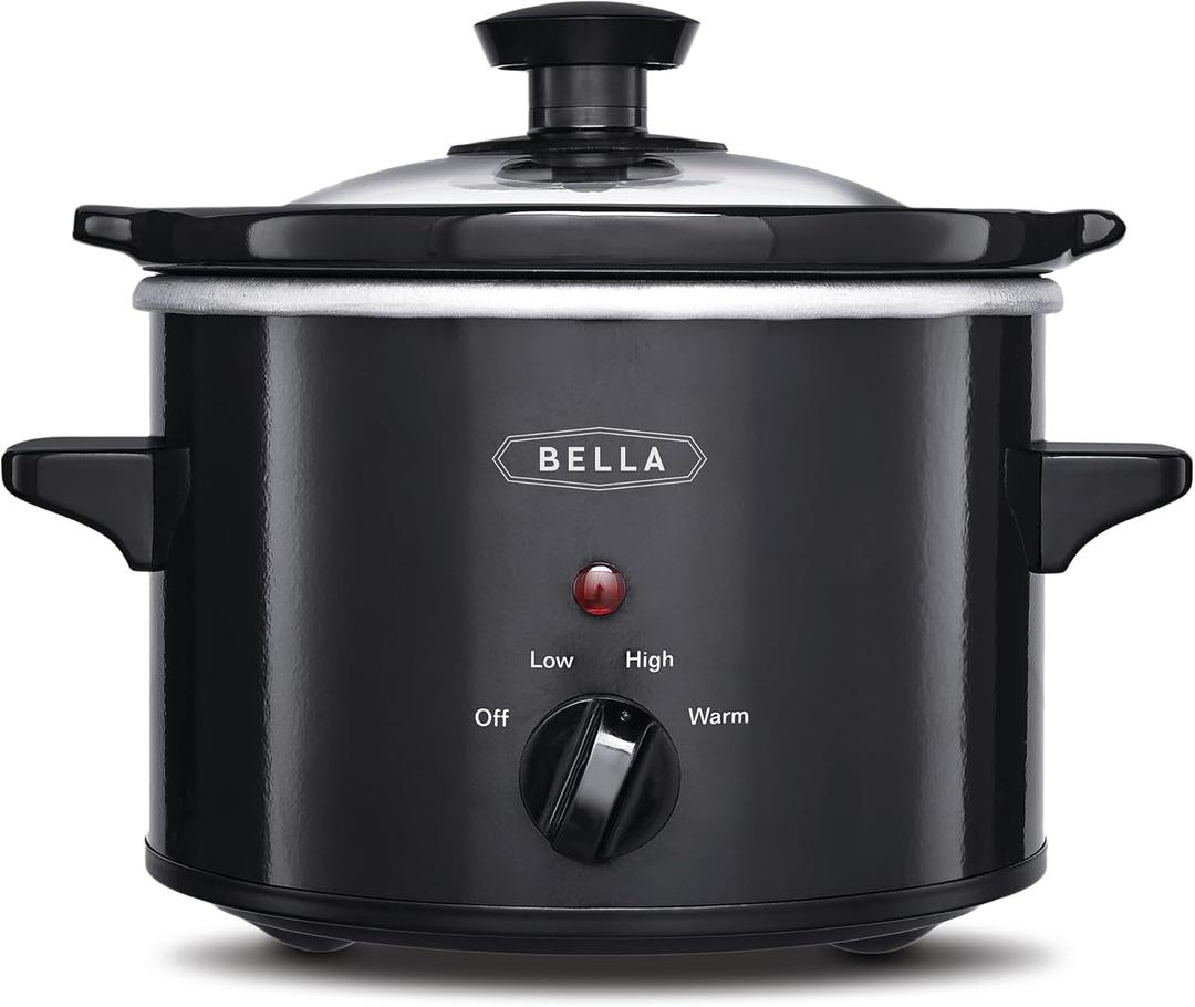 Bella 1.5 QT slow cooker, Black