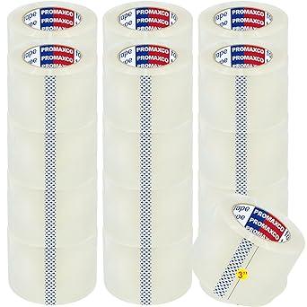 3" Heavy Duty Packing Tape, 24 Rolls, Clear, 3" Core, Total 1320Y, Clear, 2.2 mil, 3 inch x 55 Yards, Refill for Packaging and Shipping(3" Width, not 2" Width) 3" Heavy Duty Packing Tape, 24 Rolls, Clear, 3" Core, Total 1320Y, Clear, 2.2 mil, 3 inch x 55 Yards, Refill for Packaging and Shipping(3" Width, not 2" Width)