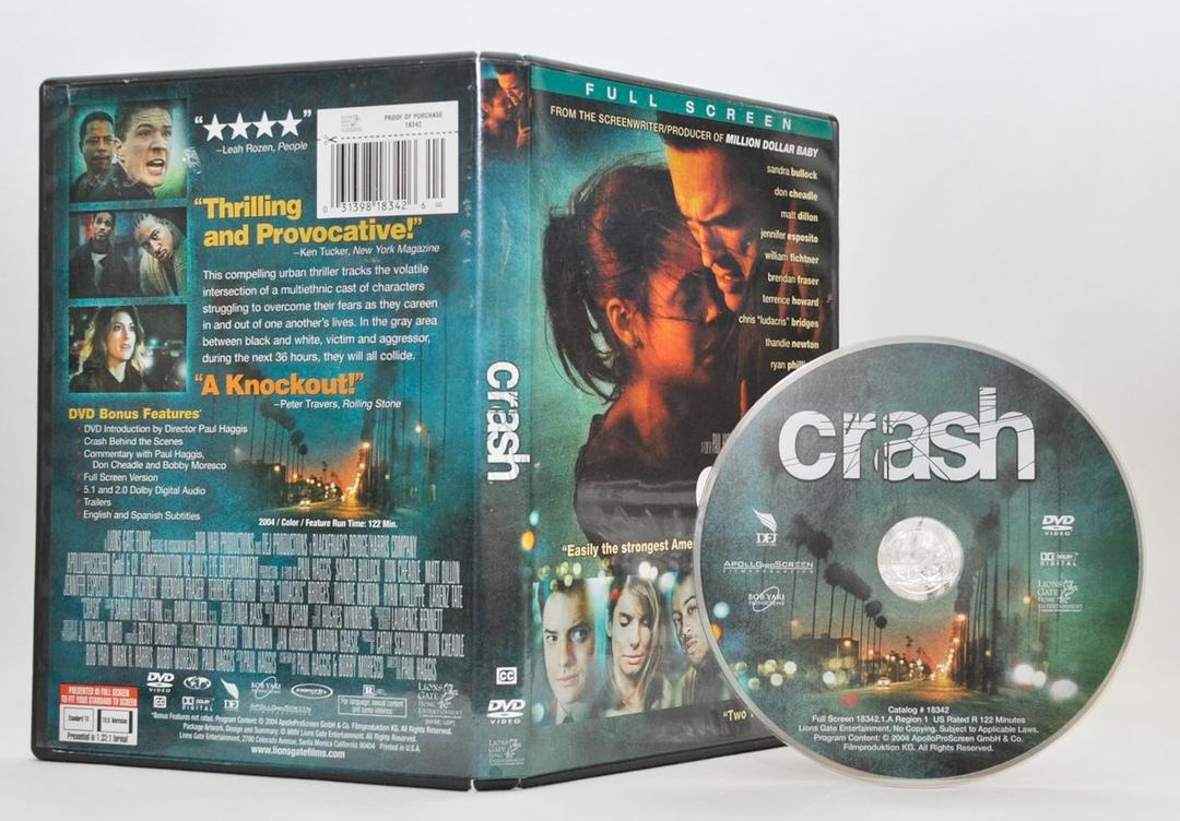 Crash (Full Screen Edition), DVD