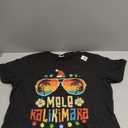 Mele Kalikimaka Christmas Hawaiian Apparel, Santa Women Men T-Shirt, XL