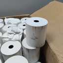 Amazon Basics Thermal Paper Receipt Rolls, POS Receipt, 3 1/8" x 230', 50 Rolls, BPA-Free and FSC Certified, Recycled Materials, White