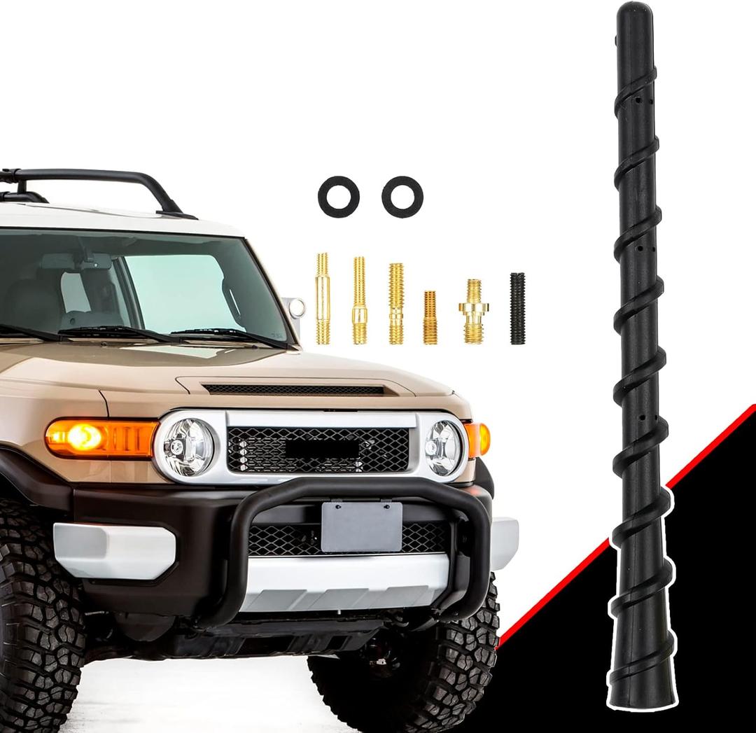 7 Inch Car Roof AM/FM Mast Whip Aerials Amplified Antenna for Jeep Grand Cherokee Commander Renegade Wrangler Compass Patriot