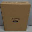 Tideway Hair Dryer Professional High-Speed Ionic Blow Dryer 110,000 RPM, Compact Hair Dryer with Magnetic Diffuser, Fast Drying with Brushless Motor Low Noise Smart Temperature Control-H11 (Black)