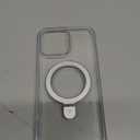 TORRAS for iPhone 16 Pro Max Case Clear with Stand, [Fit for MagSafe][Shockproof Military Grade Protection] Slim Magnetic Phone Case for iPhone 16 Pro Max 6.9" 2024