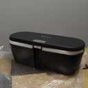 MG-15 Hydroponic Growing System Kits, Smart Indoor Garden with 24W Grow LED Light Full Spectrum, 15 Pods Herb Garden Planter Indoor Gardening for Gifts, Kitchen (Black)