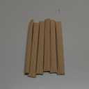 Hestya Open Gel Finger Toe Tubes 6 Pcs Fabric Gel Lined Cushion Sleeve Protector for Bunion Hammer Toe Callus Corn Blister Friction (6 Count (Pack of 1))