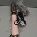 Rotating Hair Dryer Brush Ceramic, Blow Dryer Brush 2 Spin Brushes Set 1.5 Inch &2 Inch, One-Step Hot Air Brush Volumizer, Smooth, C-Curls|Pink