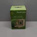 PeckCam Bird Feeder with Camera - 4MP 2K Live AI Bird Species Identification Instant Arrival Alerts - Smart Cameras Birds Feeders Solar Powered Birdwatching Gift for Birdlover Mom Dad, 2.4GHz WiFi (Burlywood)