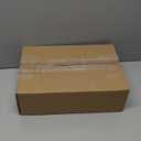 qiqee 200Pcs Brown Bakery Box with Window 4"x4"x2.5" Macaron Boxes Small Donut Pastry Boxes for Party Mini Cookie Boxes