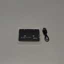 Elook Car Audio Receiver, Bluetooth Cassette Receiver Tape Aux Adapter Player with Bluetooth 5.0 (Black)
