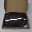 Fuel Filler Door Gas Tank Cap Cover Compatible with Ford F150 2021-2024 Exterior Accessories(Carbon Fiber)