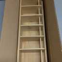 Sucyajied Belt Organizer, 7 Compartments Belt Organizer for Closet and Drawer, Belt Holder Case for Tie and Belt, Bamboo Storage Box for Men and Women (Wooden, 7)