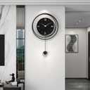 Big Modern Decorative Pendulum Wall Clock for Living Room Decor