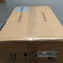 6-Light Modern Farmhouse Gold Chandeliers for Dining Room Light Fixture, Mid Century Hanging Sputnik Chandelier for Living Room Kitchen Island Bedroom Foyer, Milk White Globe Glass Shade