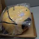 GreenLife 6QT Slow Cooker, Non-Toxic PFAS-Free Ceramic Nonstick Removable Interior Bowl, Programmable, Family Friendly, Keep Warm, Stovetop & Oven Safe, Dishwasher Safe Parts, Timer, Glass Lid, Yellow