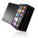 Coosei 4-Layer Book Shaped Magnetic Eyeshadow Palette Empty Makeup Storage Box For Eyeshadow Lipstick Blush Powder extra large big space