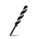 1-1/8" x 10" Auger Drill Bit for Wood, Hex Shank Tri Flute Ship Auger Long Drill Bit for Soft and Hard Wood,Tree Stump,Plastic,Drywall and Composite Materials