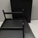 Bamboo Bed Tray Table with Foldable Legs, Breakfast Tray for Sofa, Bed, Eating, Working, Used As Laptop Desk Snack Tray by Pipishell (Black) (16.3" x 11.8" x 6")