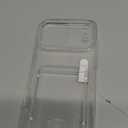 Petocase for iPhone 17 Pro Max Wallet Case Card Holder Slot Ultra Slim Fit Flexible TPU Gel Rubber Soft Skin Silicone Protective Phone Case Cover for Apple iPhone 17 Pro Max 6.9 inch Crystal Clear