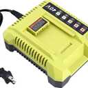 Replacement for Ryobi 40V Battery Charger, OP401 Charger Compatible with Ryobi 40V Lithium Battery OP4040 OP4050 OP4050A OP40601 OP4026 OP4015 OP4030 Fast Charger