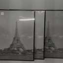 upsimples 24x36 Poster Frame Black 3 Pack, Scratch-Proof Picture Frames 24 x 36 for Photo Gallery - Slide-In Strips, Horizontal or Vertical Wall Mounting