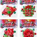 4PCS Christmas Squishy Kit, Squishys Fidget Toys for Kids, Christmas Fufu Squeeze Squishy Pack, Big Squishies Toys for Stocking Stuffers, Adults, Party Favors, Gifts (Cake, Croissant, Waffle, Glove)