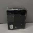 Velvet Christmas Ball Ornaments Set-46pcs Flocked Shatterproof Christmas Tree Decorations Plastic Xmas Decorative Hanging Ornaments for Xmas Holiday Home Decor,3 Sizes(Black)