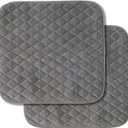 ViDava's Waterproof Chair Pads for Elderly Incontinence - Reusable & Washable, Fits Recliners, Seats, Furniture, Beds - Leak Proof & Absorbent Urine Protector for Men, Women, Adults (Gray) (Grey)