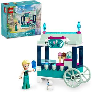 LEGO Disney Frozen Elsas Frozen Treats Building Set, Includes Elsa Mini-Doll and a Snowgie Figure, Elsa Toy Makes a Fun Gift for Girls and Boys who Love Frozen Toys, Disney Princess Doll, 43234