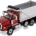 Diecast Masters 1/50 Red International HX620 Tandem Dump Truck 71076