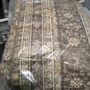 8x10 Area Rugs for Living Room Bedroom, Washable Vintage Boho Brown